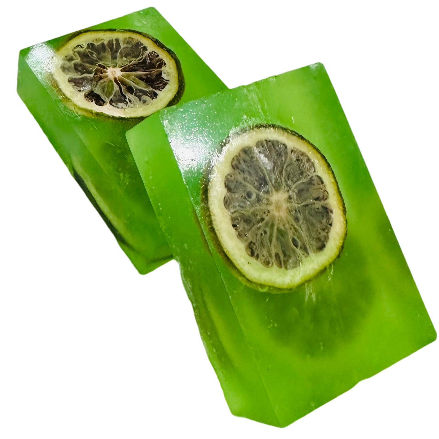 Invigorating Lime Segment Handmade Soap Bar