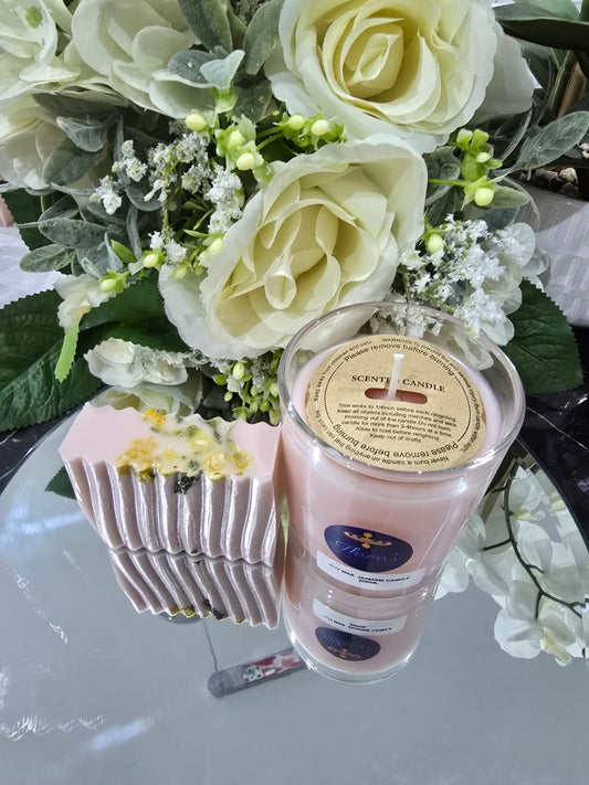 JASMINE SOAP AND CANDLE