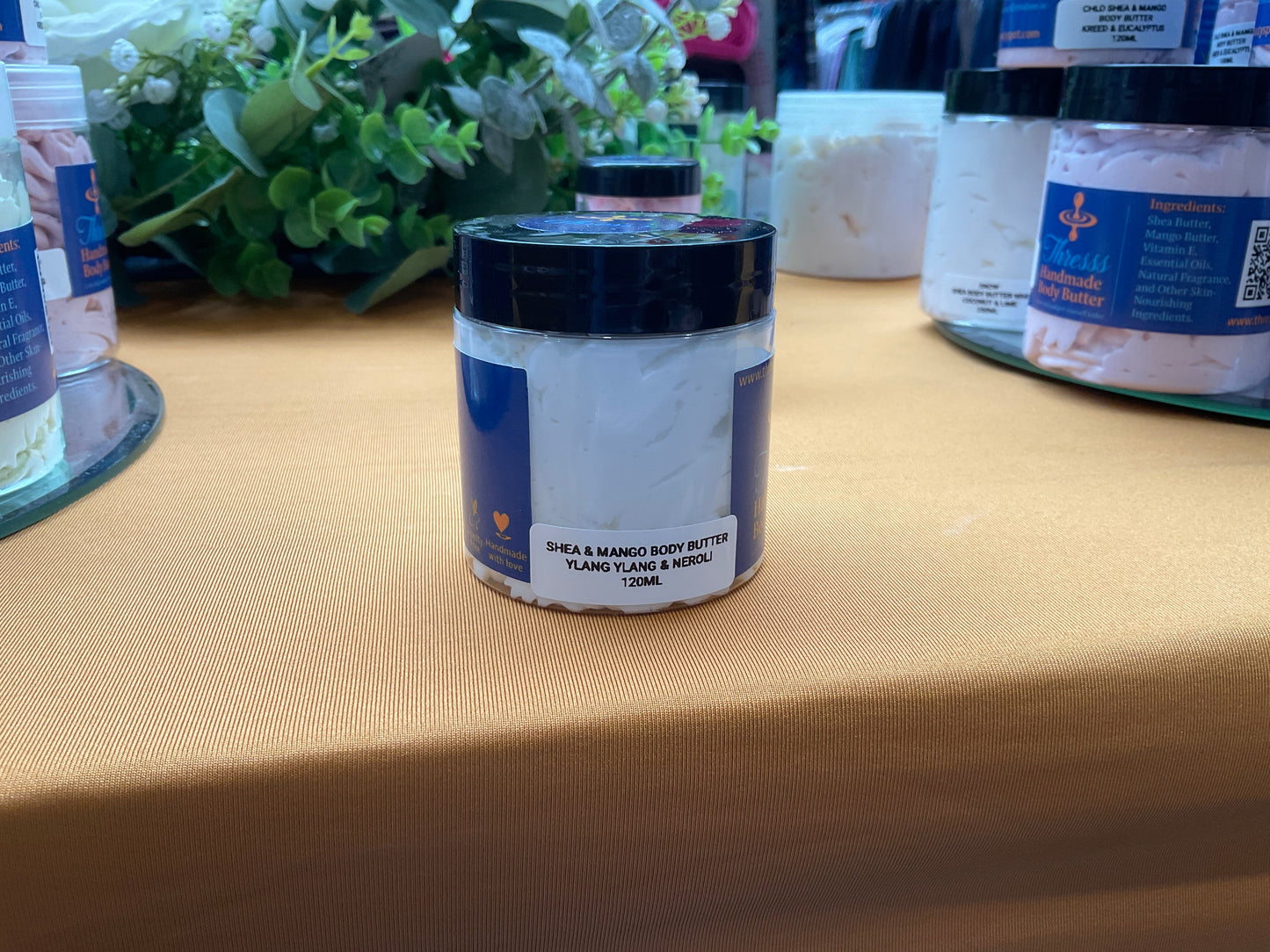 Ylang-ylang & Neroli Shea and mango body whip 120ml