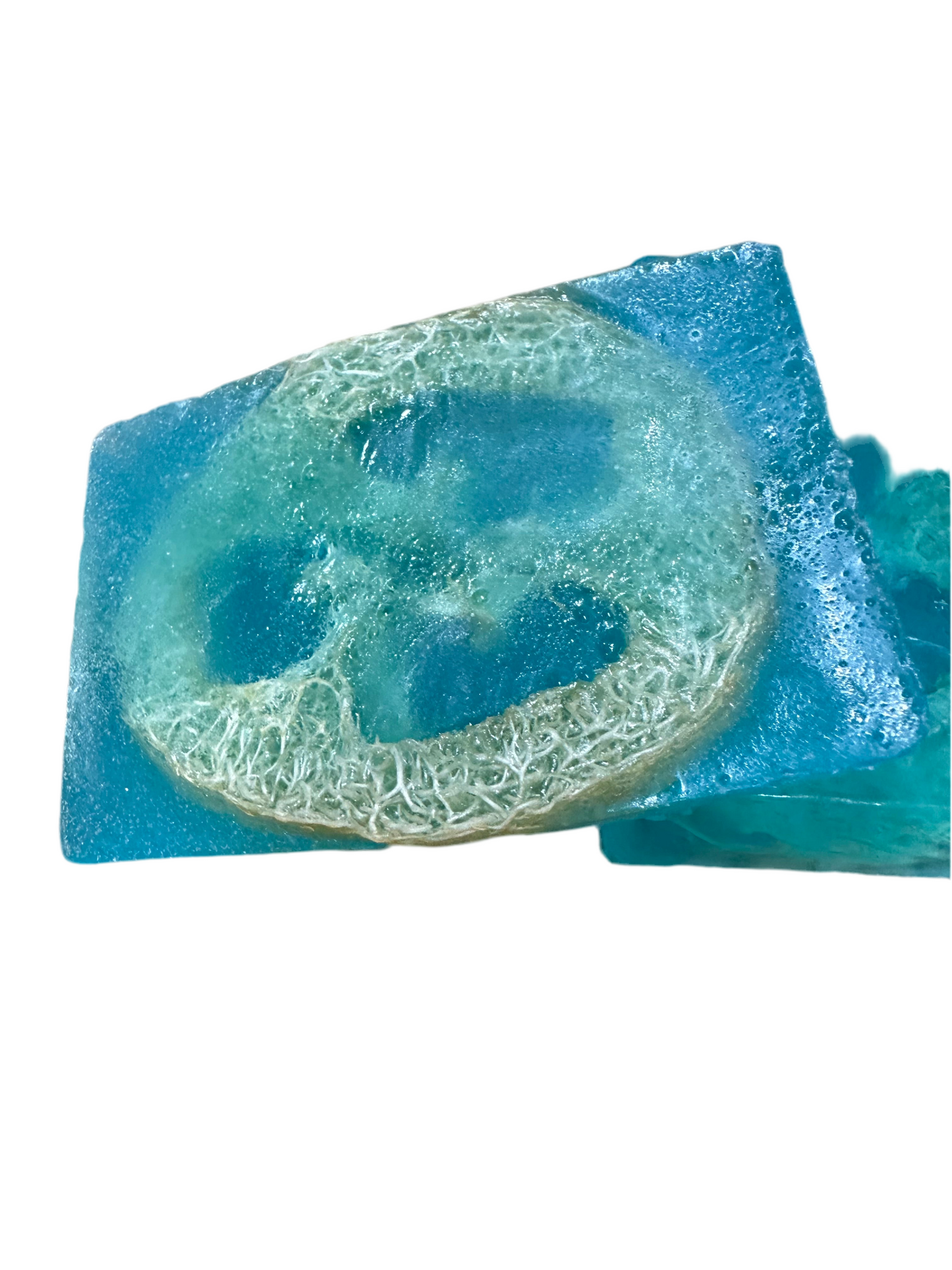 Rosemary, Peppermint and Eucalyptus Loofah Scrub Handmade Soap Bar