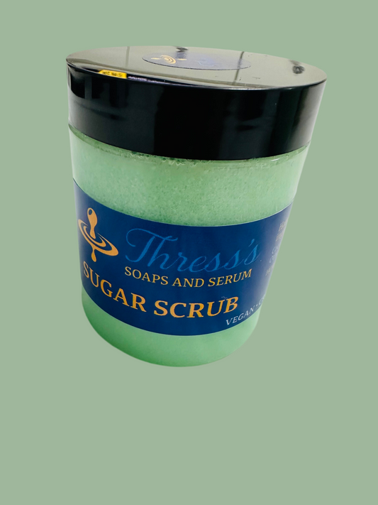 Scented Green Body Scrub 250ML - ‘Green Glow’