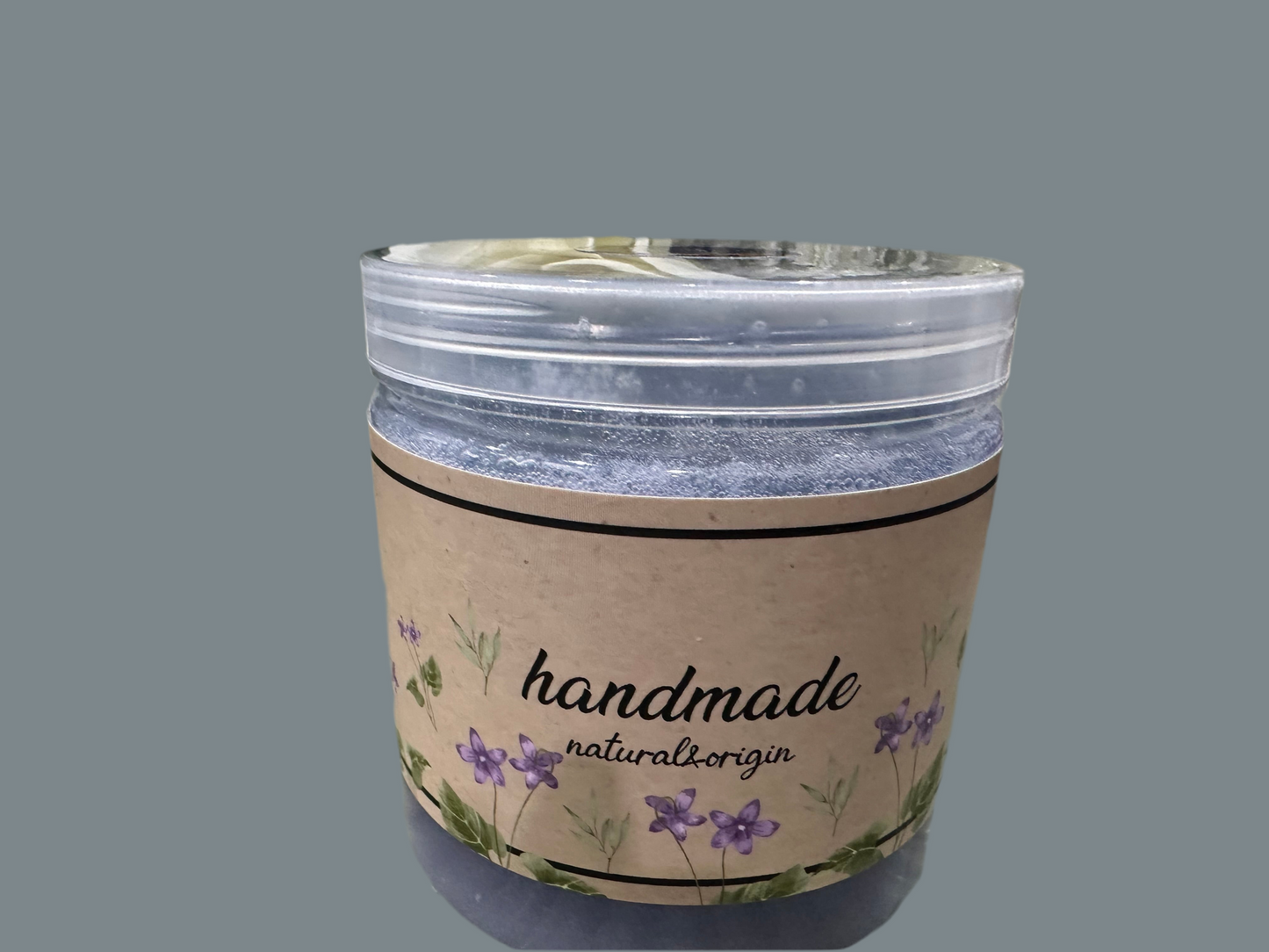 Scented Violet Body Scrub 340ML - ‘Violetta’