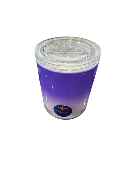 Lemon and sandalwood soy candle 411ML