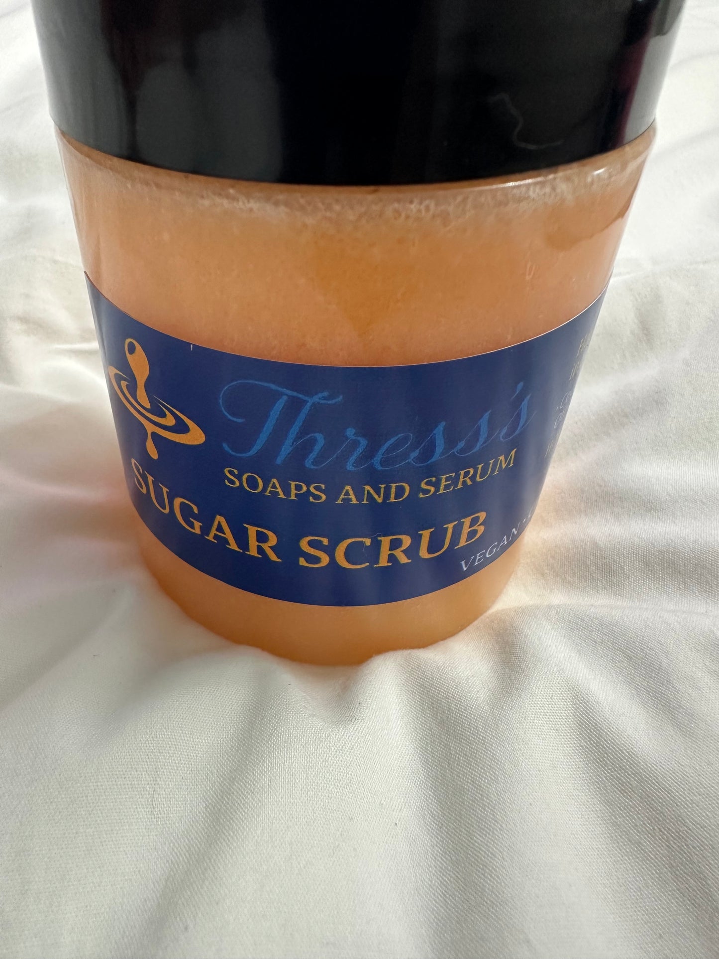 Scented Orange Body Scrub 250ML - ‘Peacherella’