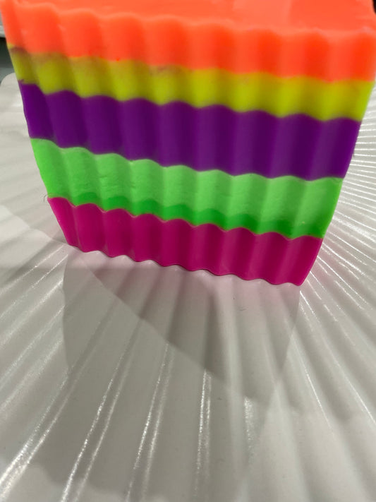 Rainbow Scented soap bar