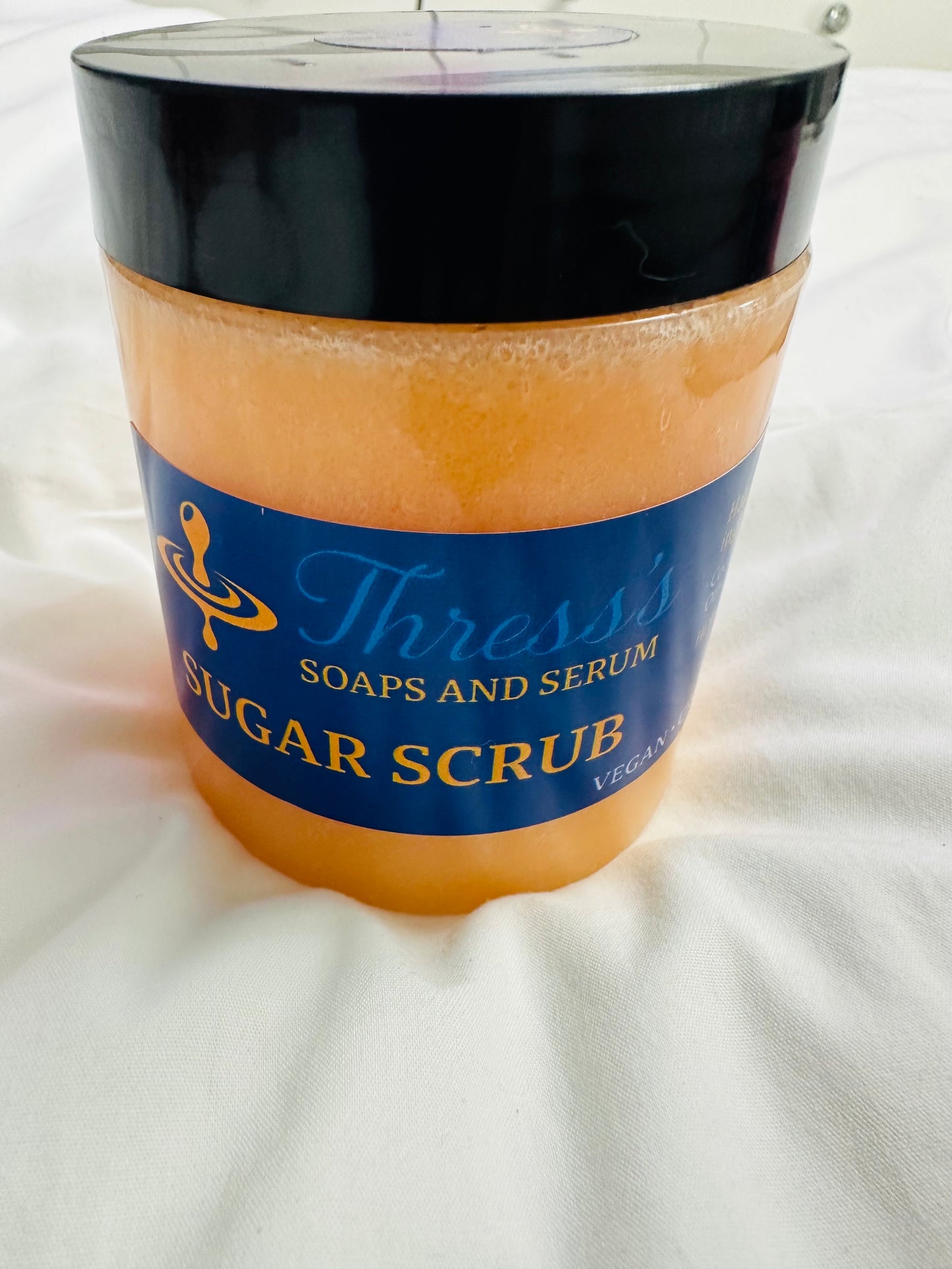 Scented Orange Body Scrub 250ML - ‘Peacherella’
