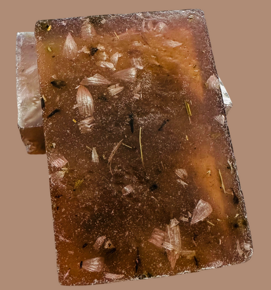 Floral Petal Lavender Handmade Soap Bar