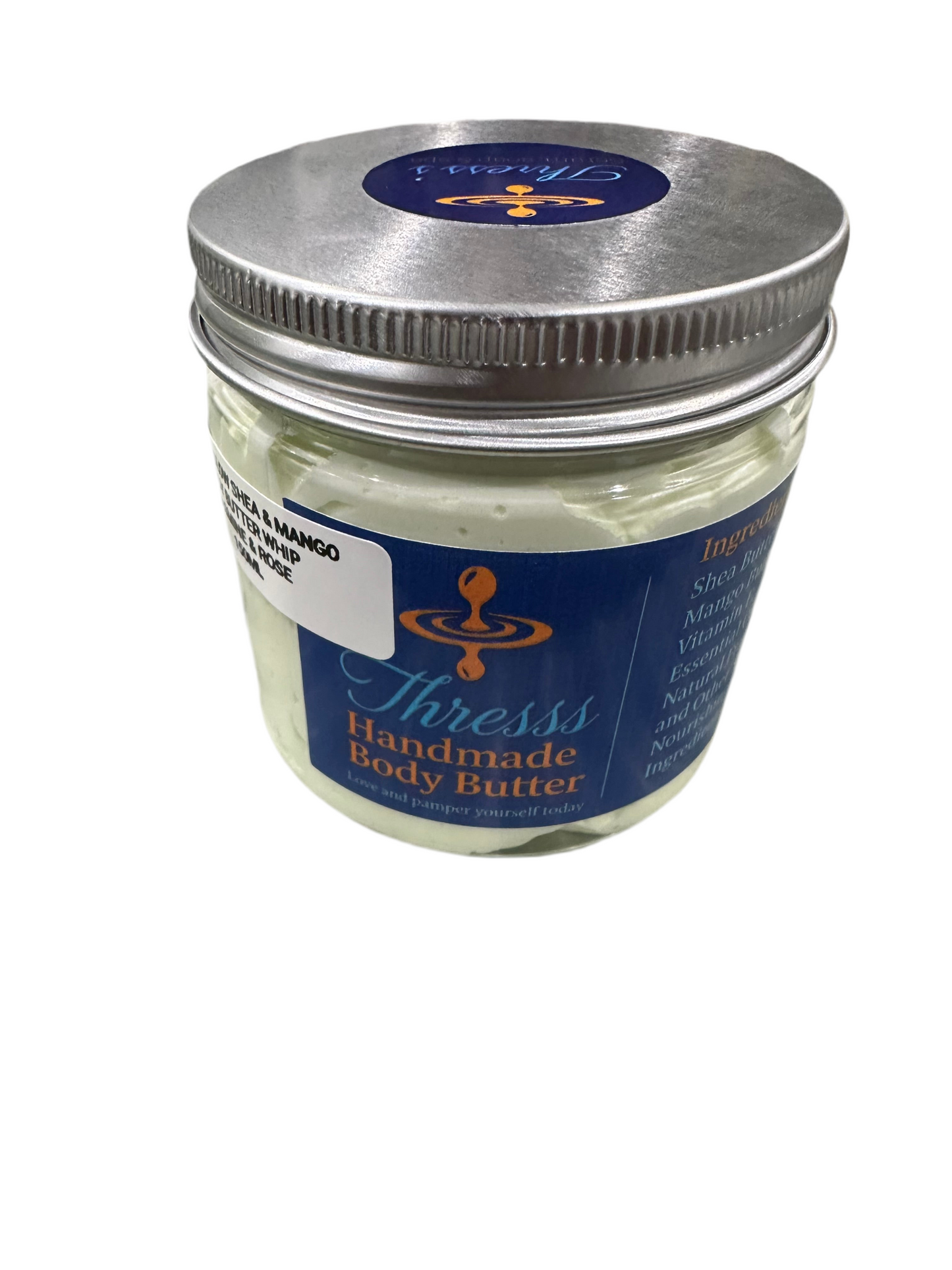 Jasmine & Rose Scented Shea butter whip 150ML Green Glow