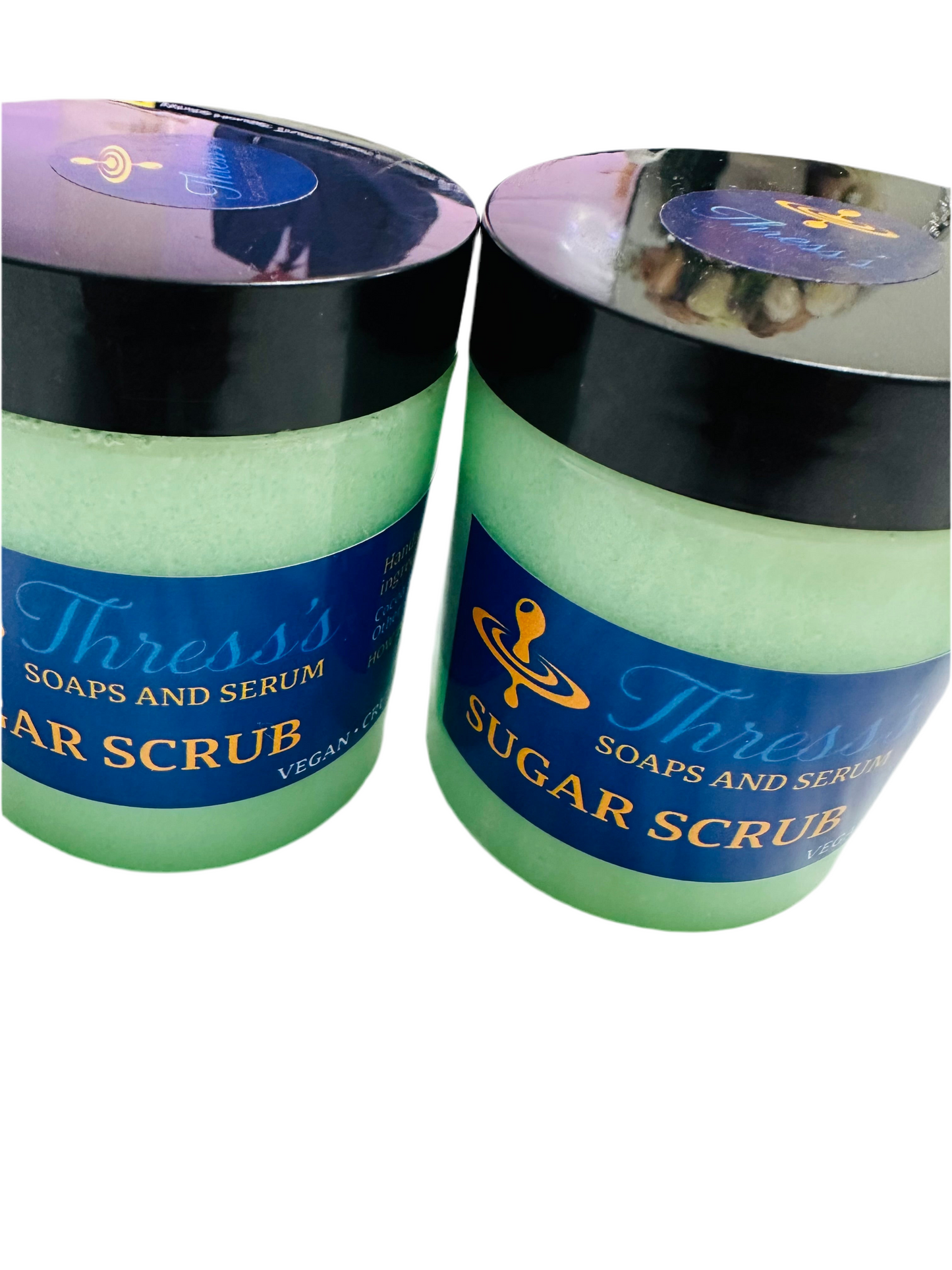 Scented Green Body Scrub 250ML - ‘Green Glow’