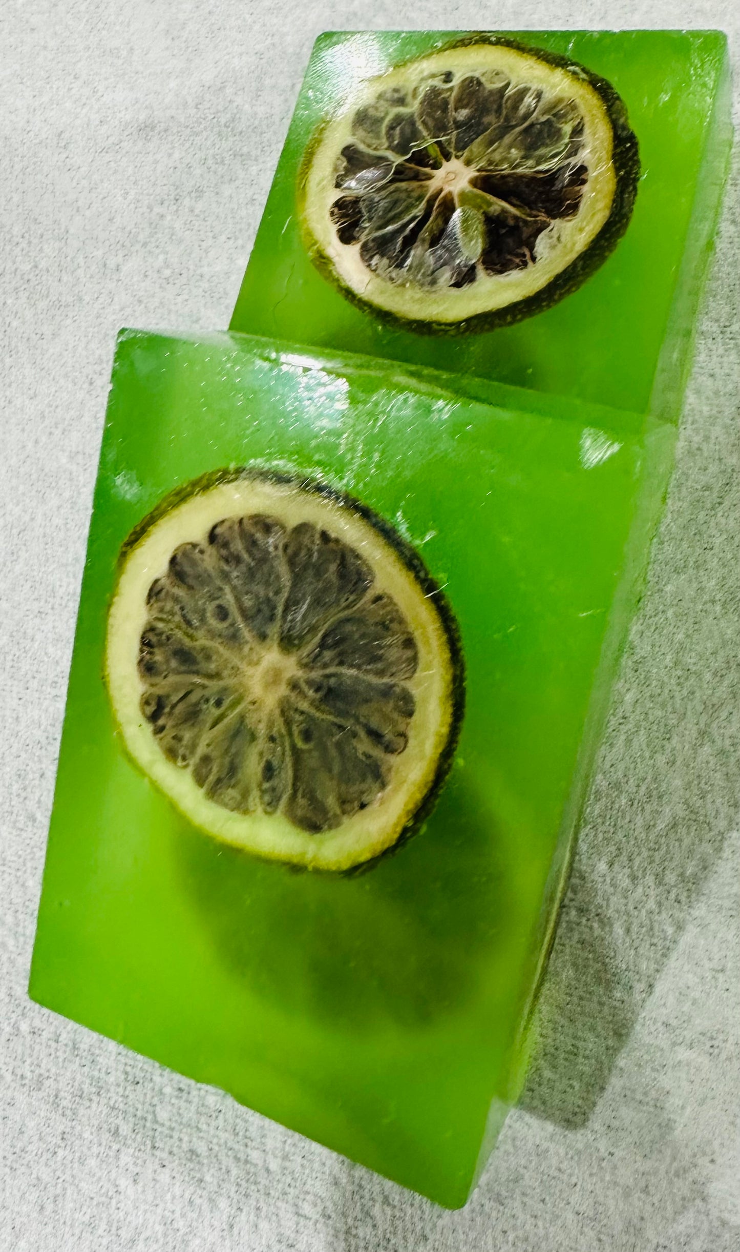 Invigorating Lime Segment Handmade Soap Bar