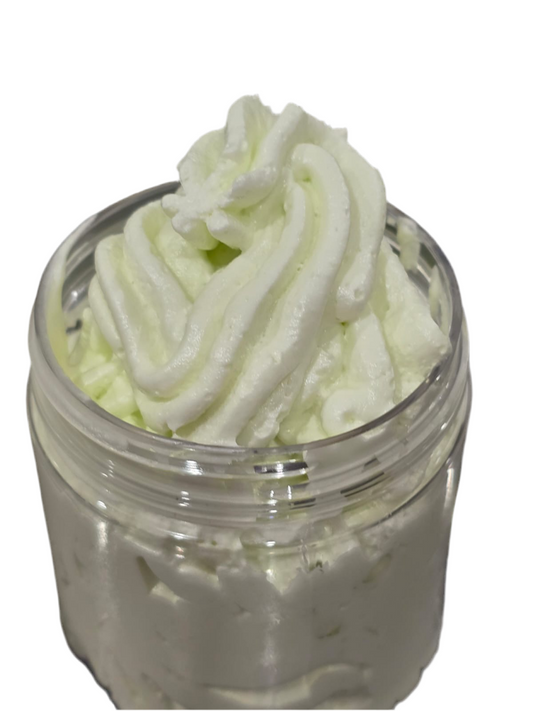 Scented Shea Body Butter Whip 250ML - ‘GREEN GLOW’