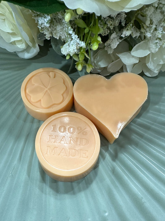 Coconut & Lime Handmade Soap Bars - Natural Organic Set of 3
