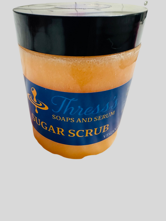 Scented Orange Body Scrub 250ML - ‘Peacherella’