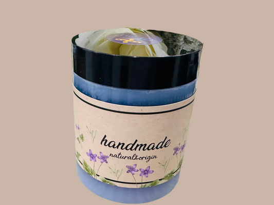 Scented Violet Body Scrub  250ML - ‘Violetta’
