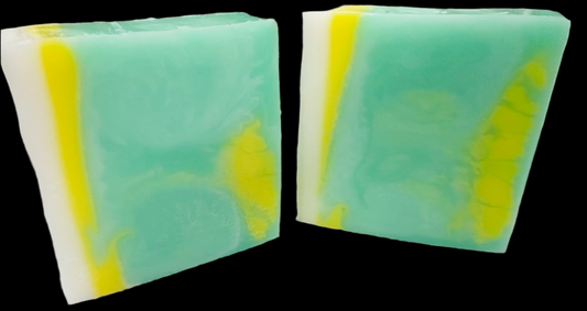 Scented Three Layer Marble Effect Handmade Soap Bar