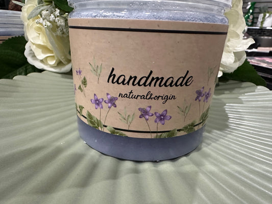 Scented Violet Body Scrub 340ML - ‘Violetta’