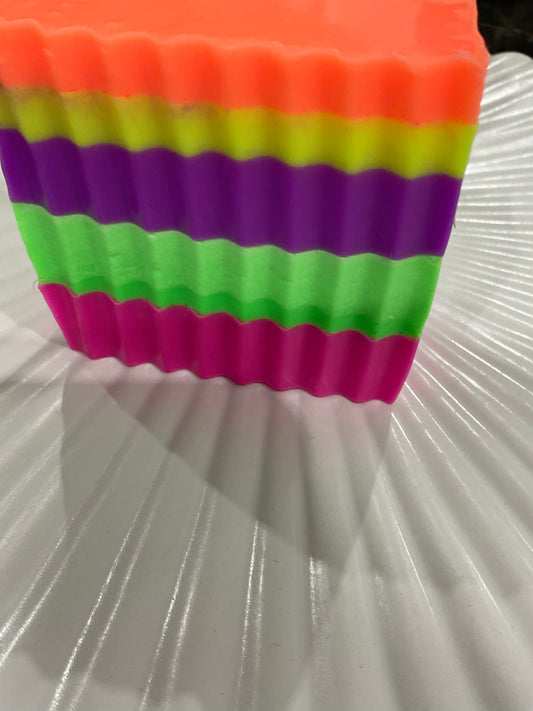 Rainbow Scented soap bar