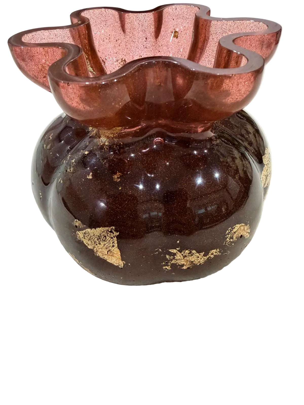 Mocha Luxe Decorative Vase