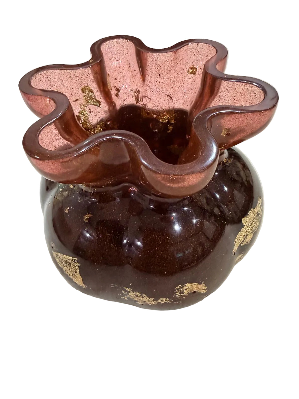 Mocha Luxe Decorative Vase