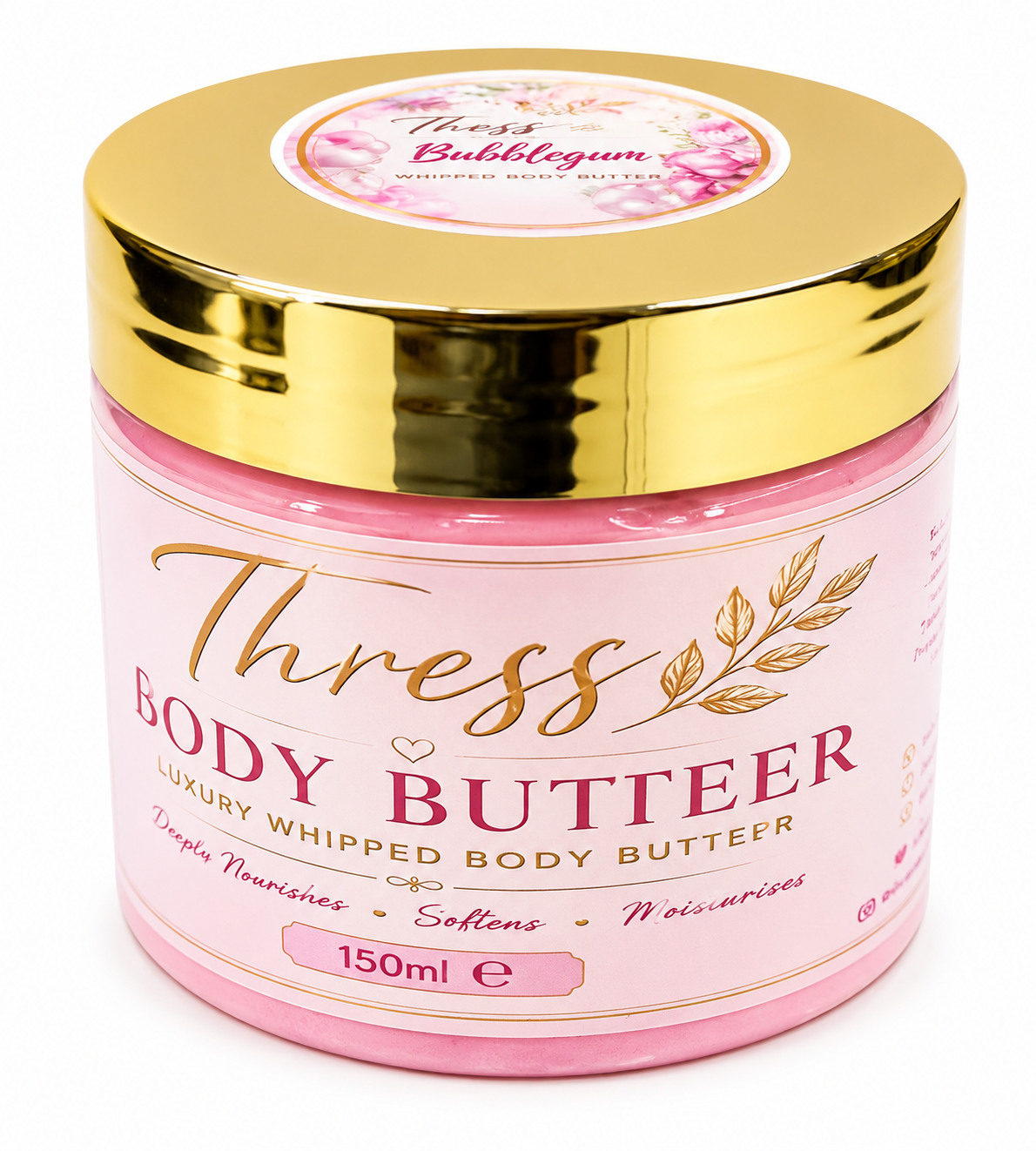 Bubblegum Body Butter by THRESS 

Smell as sweet as your favourite childhood treat! ✨