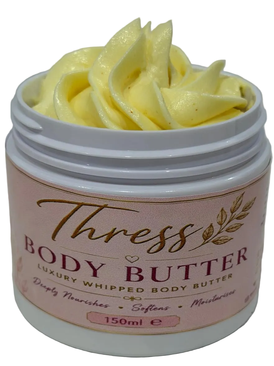 ✨ THRESS Turmeric Body Butter FOR A GLOWING SKIN✨

Ready to give your skin the love it deserves? 💛