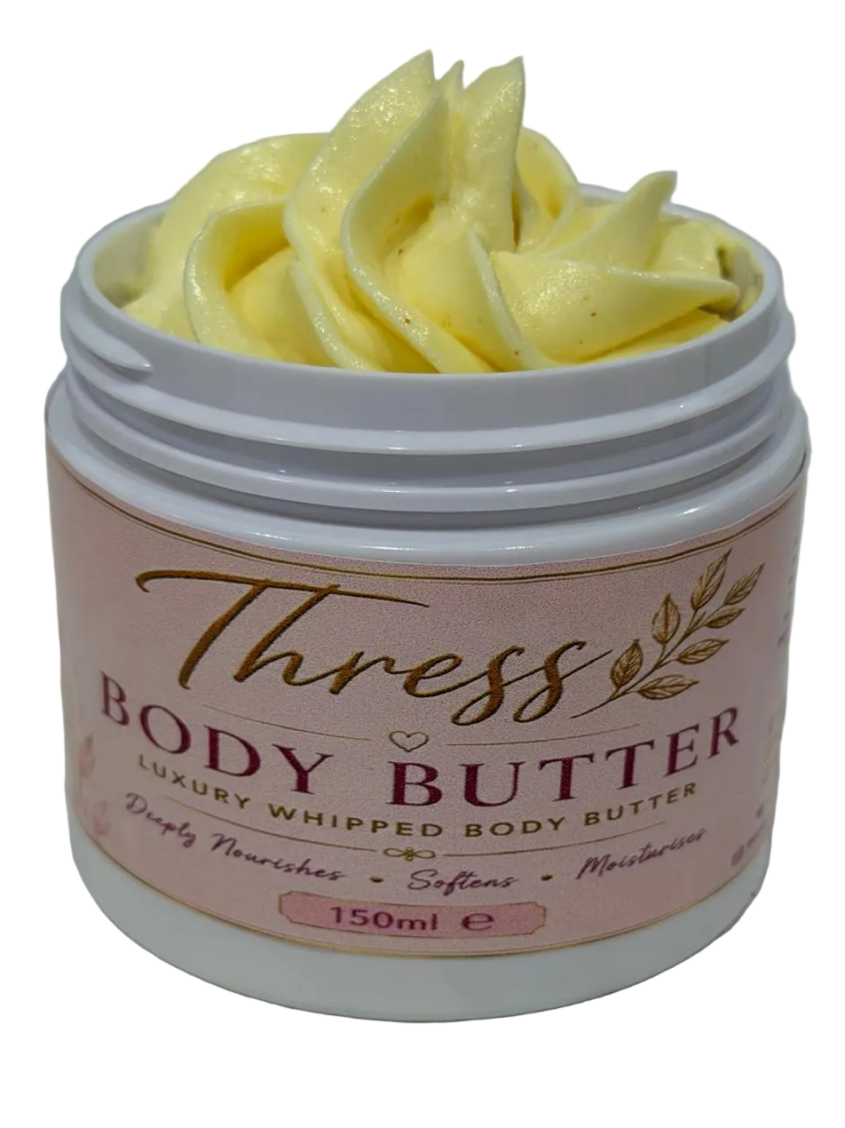 ✨ THRESS Turmeric Body Butter FOR A GLOWING SKIN✨

Ready to give your skin the love it deserves? 💛