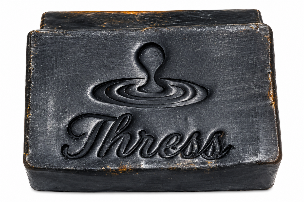 Activated Charcoal & Turmeric Soap Bar – Tea Tree & Lemon 🍋🌿