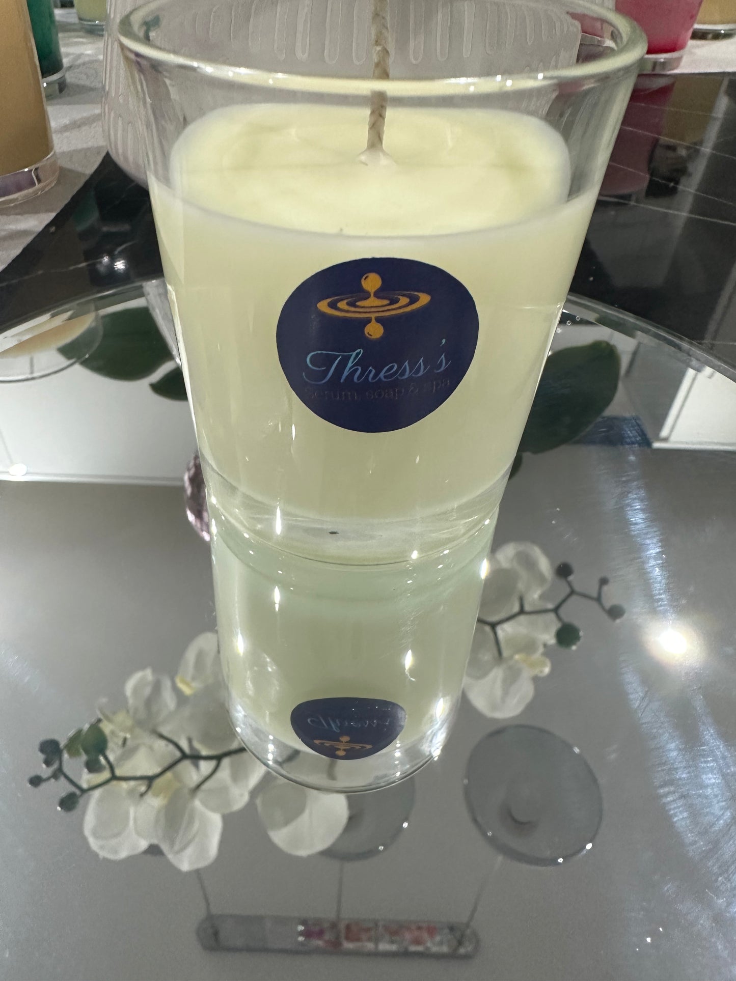Soy wax scented candle- Sweet orange & pineapple 200ml