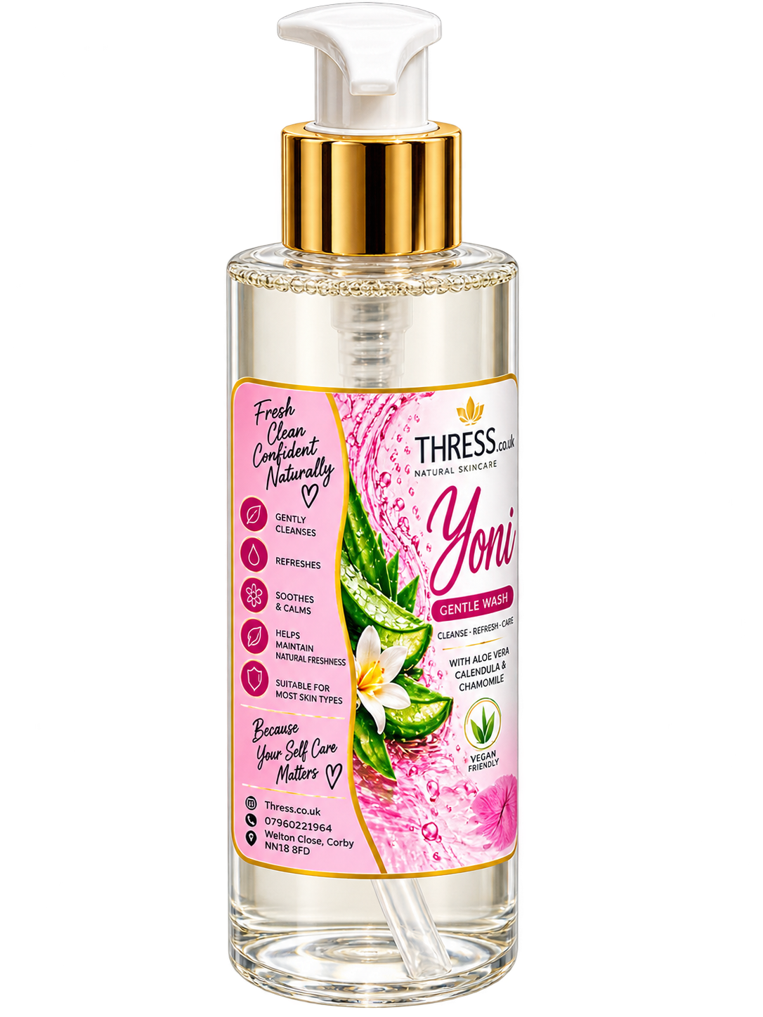 THRESS Yoni Wash – Gentle Intimate Cleanser