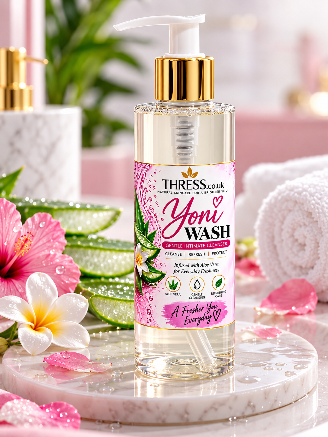 THRESS Yoni Wash – Gentle Intimate Cleanser