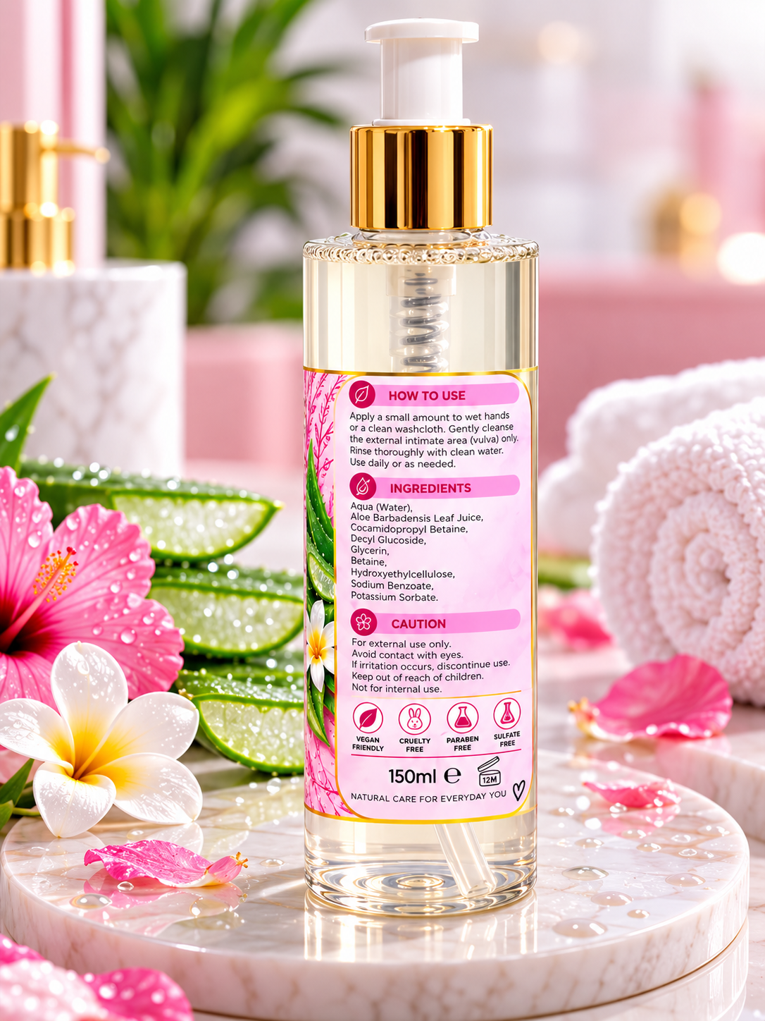 THRESS Yoni Wash – Gentle Intimate Cleanser