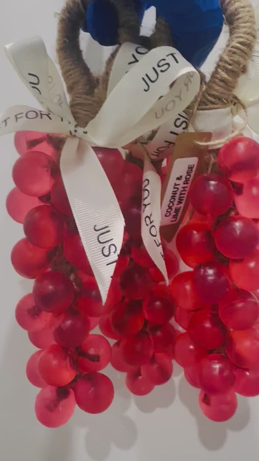 Lime, Coconut & Rose Handmade Soap – Refreshing Floral Citrus Bar for Hydrated, Glowing Skin